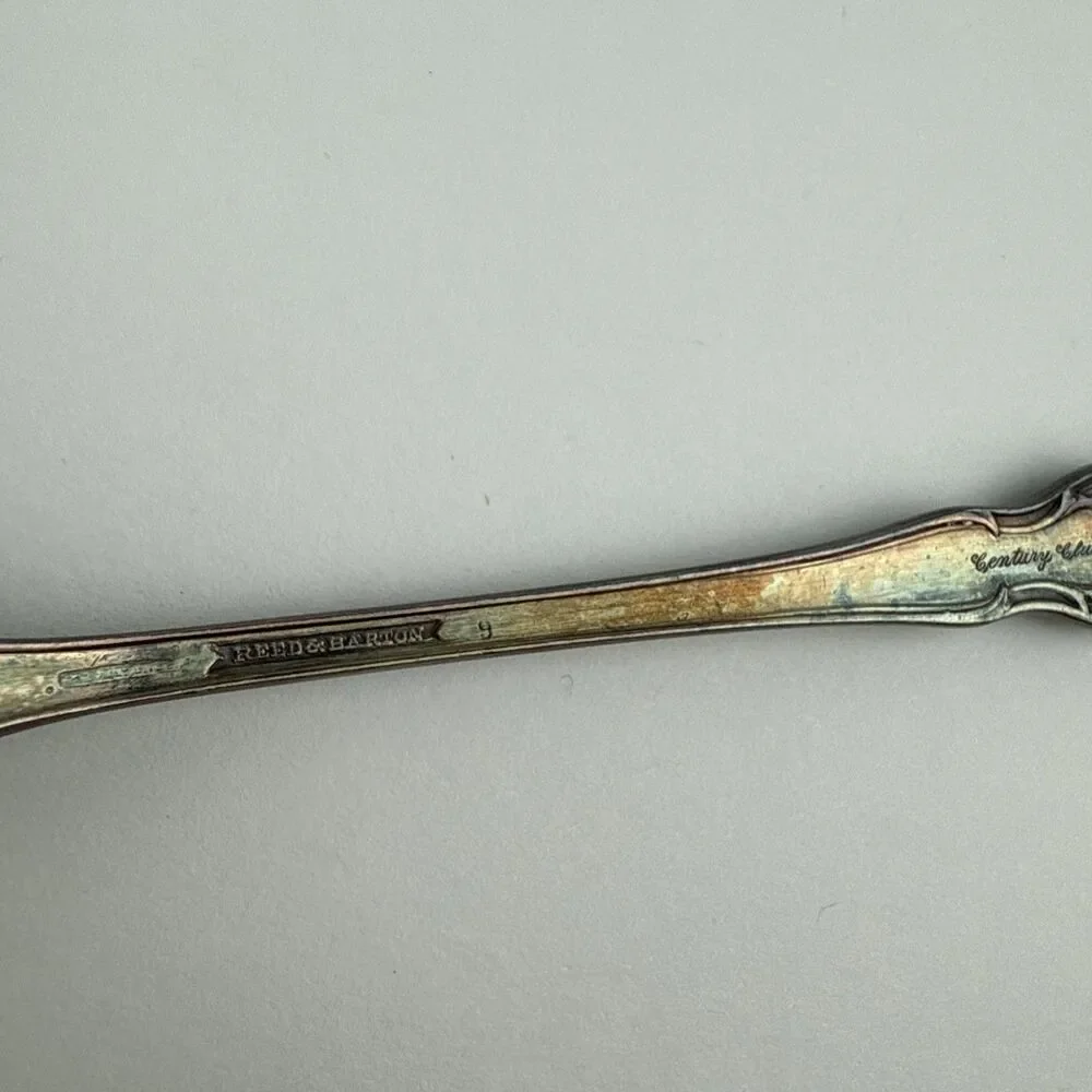 Reed & Barton FESTIVITY Tiger Lily 1945 Silverplate Flatware Cocktail Fork